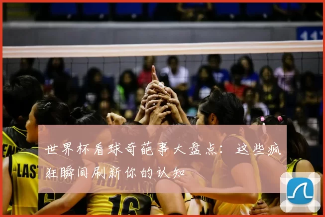 世界杯看球奇葩事大盘点：这些疯狂瞬间刷新你的认知