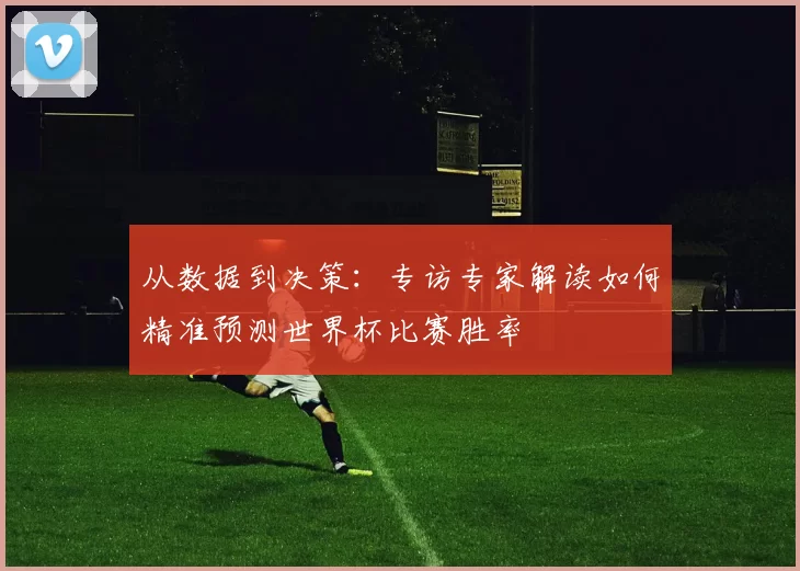 从数据到决策:专访专家解读如何精准预测世界杯比赛胜率