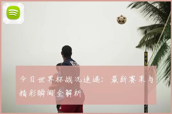 今日世界杯战况速递：最新赛果与精彩瞬间全解析