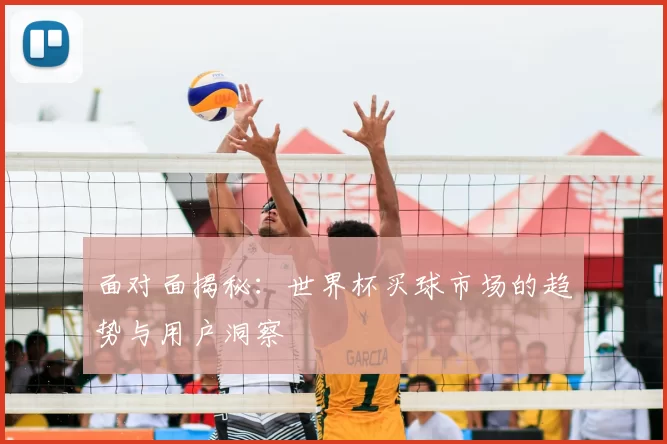 面对面揭秘:世界杯买球市场的趋势与用户洞察